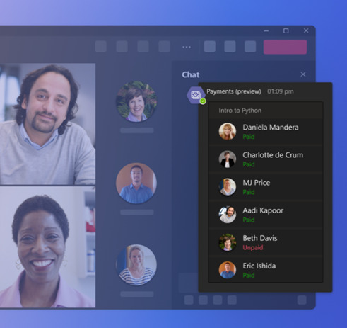 Meeting chat
